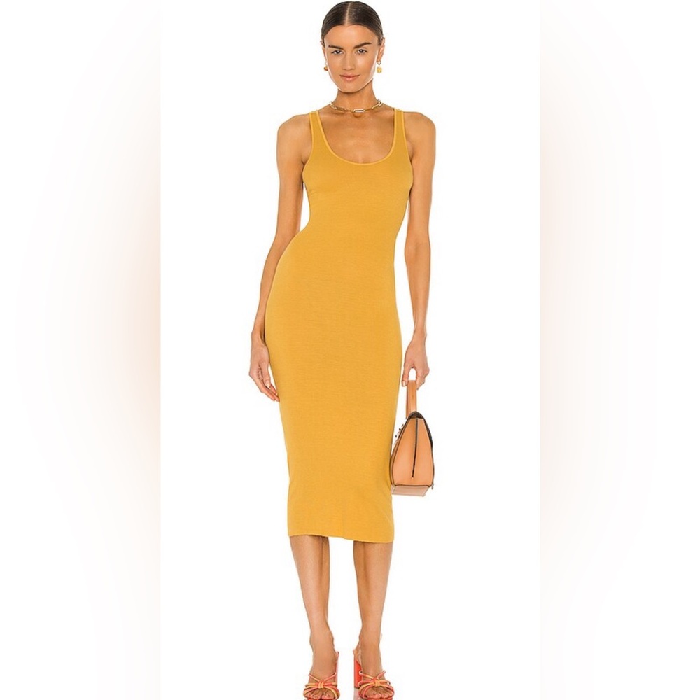 Rib Midi Tank Dress by Enza costa